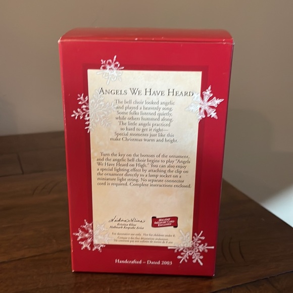 Angels We Have Heard Hallmark Ornament 2003 - Picture 8 of 8